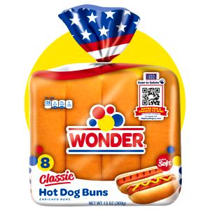 1 Bun Hot Dog Buns, Classic