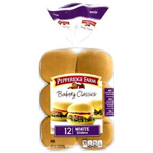 1 Bun White Sliders Bun, Classic