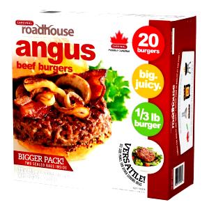 1 burger (151 g) Natural Angus Beef Burgers