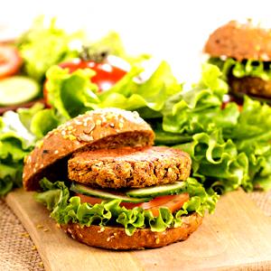 1 burger (250 g) Vegan Championburger