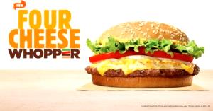 1 burger (308 g) Four Cheese Whopper