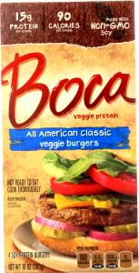 1 burger (71 g) All American Classic Meatless Burgers