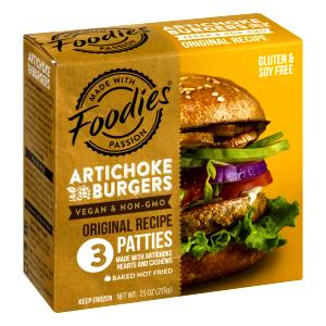 1 burger (71 g) Artichoke Burger