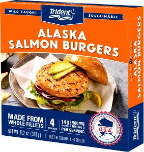 1 burger (85 g) Wild Caught Alaskan Salmon Burgers