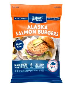 1 burger (91 g) Salmon Burgers