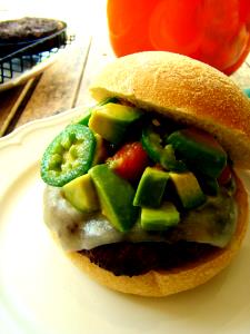 1 burger Avocado Jack Burger