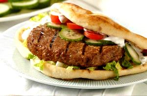 1 burger Pita Burger