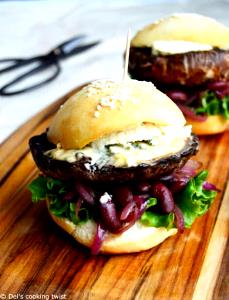 1 burger Portobello and Manchego Cheeseburger