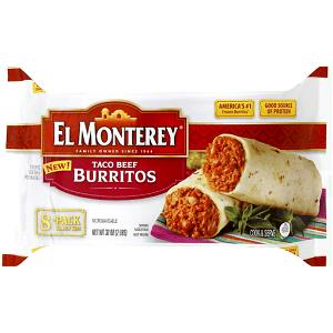 1 burrito (113 g) Taco Beef Burritos