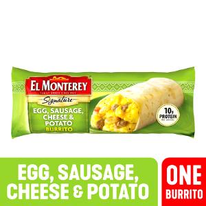 1 burrito (128 g) Egg, Sausage & Cheese Burrito