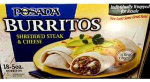 1 burrito (142 g) Steak & Cheddar Burrito