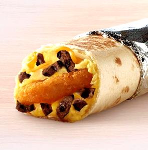 1 burrito (192 g) Steak and Hashbrown Breakfast Burrito