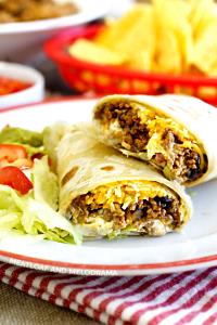 1 burrito (238 g) Burrito - Beef & Bean