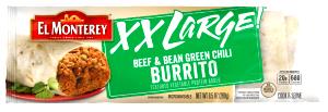 1 burrito (269 g) Beef & Bean Burrito XX Large