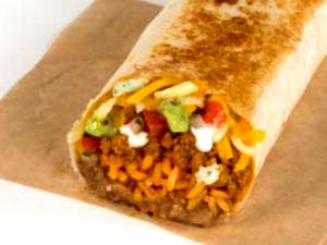 1 burrito (325 g) Grilled Stuft Burrito - Beef