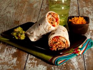 1 burrito Chicken, Rice & Beans Burritos