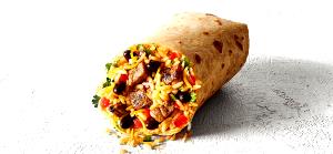 1 burrito Flour Tortilla Joey Burrito - Ground Beef (Junior)