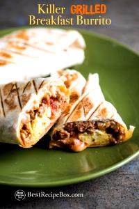 1 burrito Grilled Breakfast Burrito - Sausage