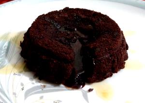 1 cake (108 g) Chocolate Ganache Lava Cake