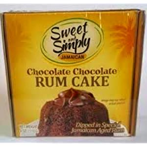 1 cake (113 g) Chocolate Rum Cake