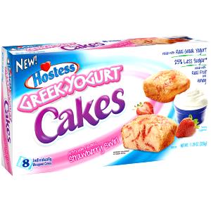 1 cake (40 g) Greek Yogurt Cakes - Strawberry Swirl