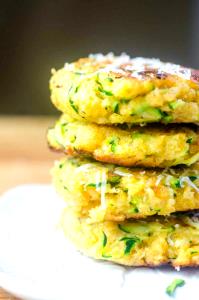 1 cake (43 g) Zucchini Cakes