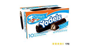 1 cake (62 g) Yodels Frosted Creme Filled Chocolate Cakes