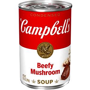 1 Can (10.75 Oz) Beef Mushroom Soup (Canned, Condensed)