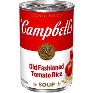 1 Can (11 Oz), Undiluted Tomato Rice Soup (Undiluted, Canned)