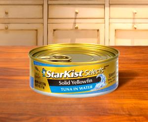 1 can (113 g) Solid Yellowfin Tuna in Water