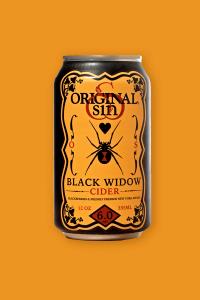 1 can (12 oz) Black Widow Cider