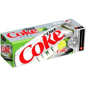 1 can (12 oz) Diet Coke with Lime