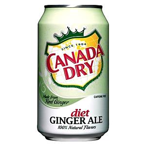 1 can (12 oz) Diet Ginger Ale (Can)