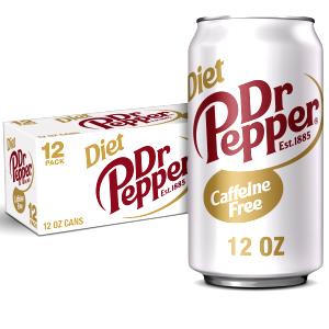 1 can (12 oz) Dr. Pepper Caffeine Free (Can)