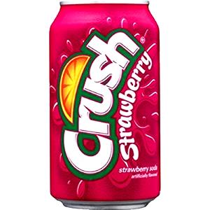 1 can (12 oz) Strawberry Soda (Can)