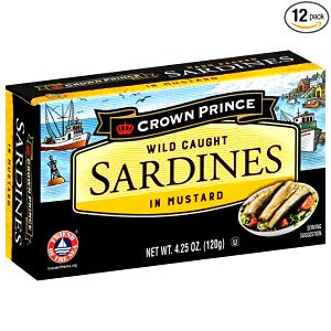 1 can (120 g) Sardines in Mustard