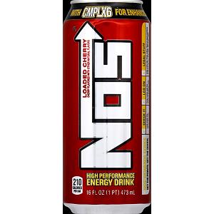 1 can (16 oz) High Energy Performance Drink - Loaded Cherry