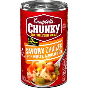 1 Can (19 Oz), Ready-to-serve Chunky Chicken Rice Soup (Canned)