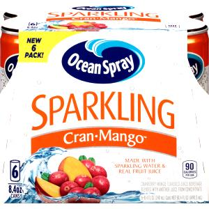 1 can (248 ml) Sparkling Cran-Mango