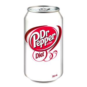 1 can (355 ml) Diet Dr. Perky