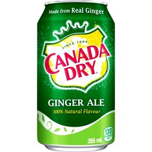 1 can (355 ml) Ginger Ale & Lemonade (Can)