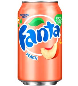 1 can (355 ml) Peach Soda (Can)