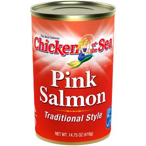 1 Can (411.0 G) Pink Salmon, canned