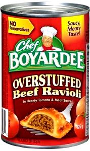 1 can (425 g) Overstuffed Beef Ravioli