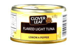 1 can (85 g) Flaked Light Tuna Snack - Lemon & Pepper