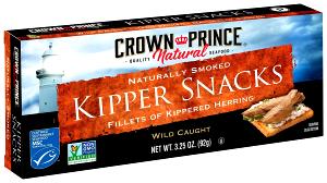 1 can (92 g) Smoked Kipper Snacks Herring (Salt Added)