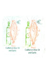 1 Can Atlantic Cod, Canned