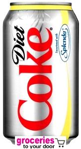 1 can Diet Coke with Splenda