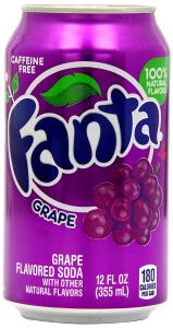 1 Can Or Bottle (12 Fl Oz) Grape Soda