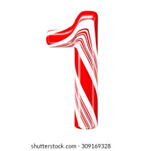 1 Candy Cane Hard Candy